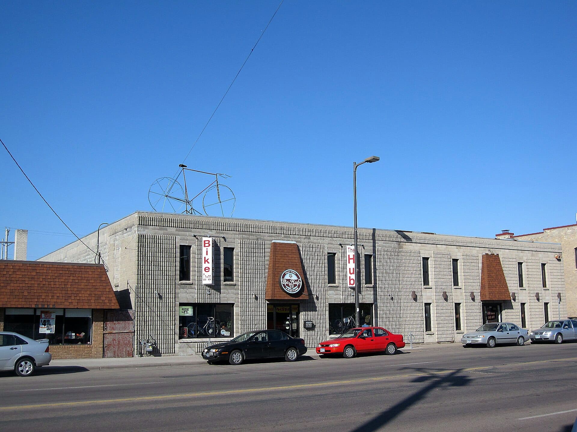 The Hub Bike Co-op, a worker-owned bicycle shop in Minneapolis, Minnesota